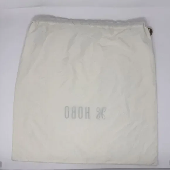 HOBO Dust Bag Purse Protector Drawstring Travel 19”x19” Ivory - Picture 2 of 6